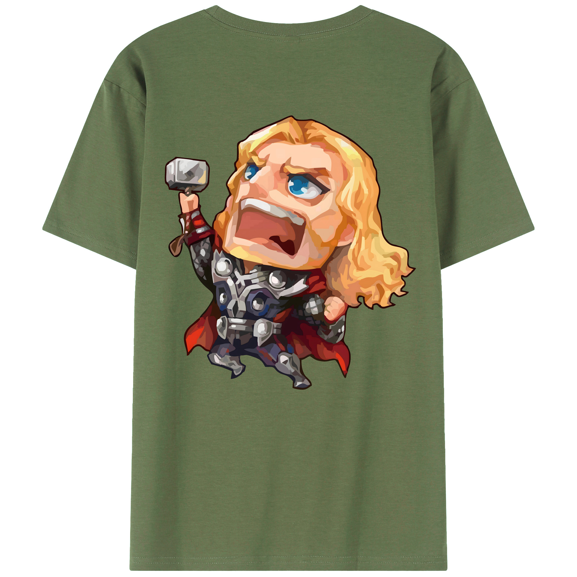 （画像用） アベンジャーズ The Avengers 綿100％ メンズ半袖Tシャツ（バックプリント） 通気性